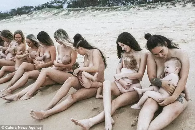 Stunning photos capture the deep bond between mother and child through breastfeeding moments on the beach, celebrating resilience and postpartum love.