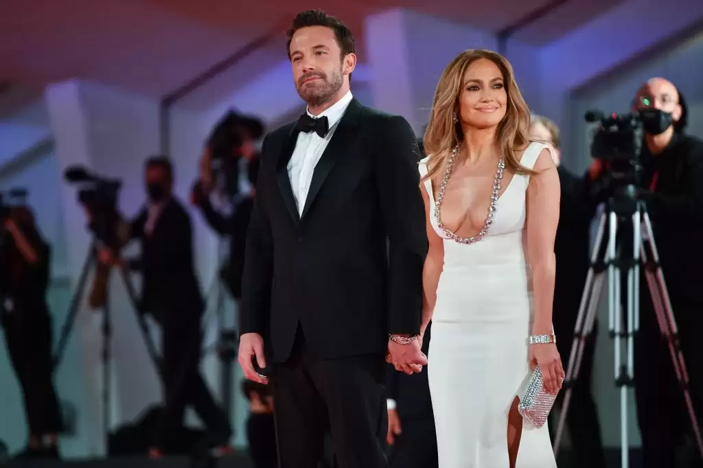 Ben Affleck, Jennifer Lopez at the Venice Film Festival in September 2021