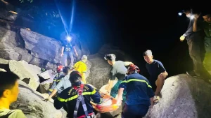 Thanh niên Quảng Trị bị đuối nước không qua khỏi tại khu vực Khe Răm, xã Hòa Bắc, huyện Hòa Vang, thành phố Đà Nẵng.